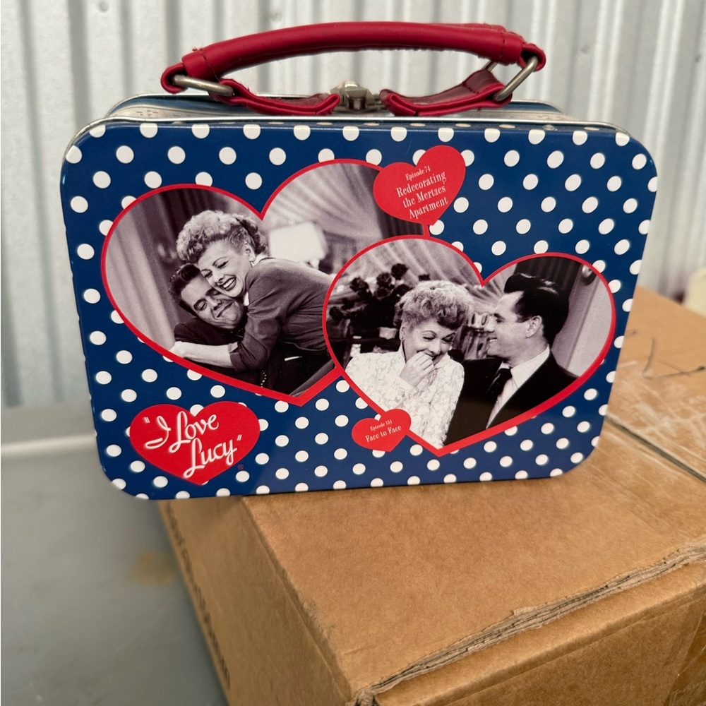 I love Lucy vintage lunch box